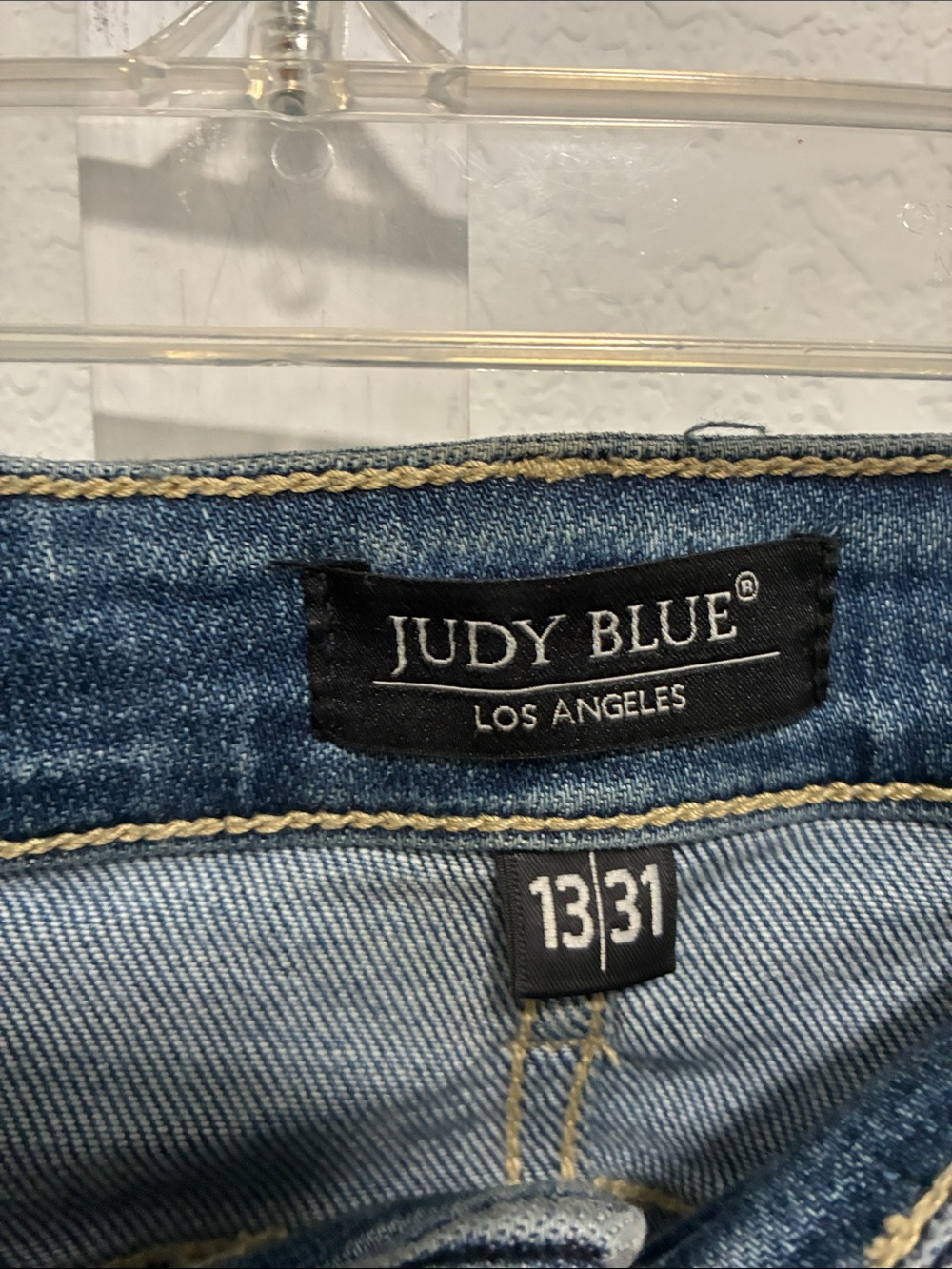 Judy Blue Mid Rise Blue Bootcut Jeans - Picture 2 of 9